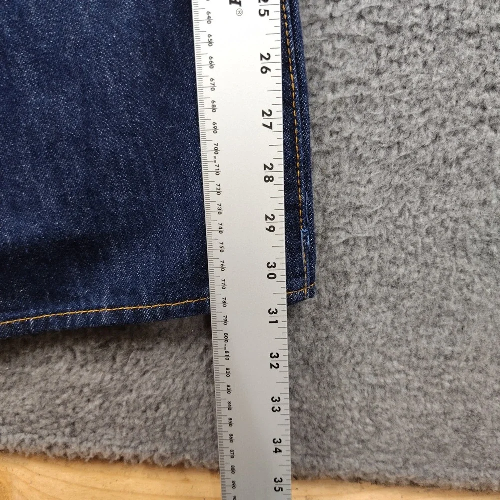 Levis 501 Jeans Mens 40x30 Original Indigo Blue Button Fly Straight Leg NWT